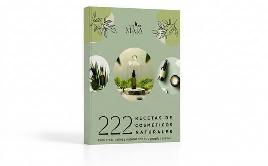 LIBRO CON MÁS DE 222 RECETAS DE COSMÉTICOS NATURALES